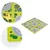 ECO TOYS Edukativna puzzle podloga za igru, 90,5x90,5cm, City