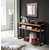 Hanah Home Cosmo Dresuar Komoda, Braon-Crna