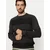 Jack&Jones Pulover Hugo 12258607 Črna Regular Fit