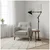 Brilagi - Fleksibilna podna lampa TASKER 1xE27/60W/230V 157 cm crna