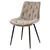 Livetastic STOL, les, kovina, tekstil rjavosiva