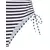 VENICE BEACH Enodelne kopalke Swimsuit Summer VB modra/bela