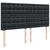 Vidaxl Box spring postelja z vzmetnico črn 180x200 cm umetno usnje