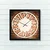 Wallity Dekorativni zidni sat STMDF16852597, 45x45 cm