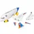 shumee VELIKO POTNIŠKO LETALO A380 TEČE ZVOK 22 cm