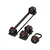 Set podesivih tegova od 18 kg - CRNA