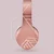 Brezžične slušalke RoseGold z BLUETOOTH / microSD / FM radiom