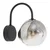 Brilagi - Zidna lampa VULCANO 1xG9/8W/230V crna/zadimljena crna
