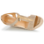 MICHAEL Michael Kors  Sandale i polusandale BERKLEY MID WEDGE  Gold