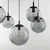 TK Lighting Viseča svetilka ESME GRAPHITE 5382