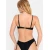 LSCN by LASCANA Bikini zgornji del Gina črna