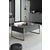 HANAH HOME Set za dnevnu sobu Luxe Anthracite Gold