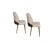 Hanah Home Set 2 trpezarijske stolice Orah