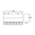 Braytron Magnetna linearna svetiljka BRY-WSL110-6W-48VDC-3U1-CRNA