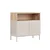 Hanah Home komoda Palmer, 80 cm, peščar / hrast Sapphire