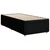 Vidaxl Box spring postelja z vzmetnico črna 80x200 cm blago
