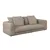 Bessagi Home Sofa Lea Chenille Beige