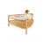 Hanah Home klub sto Nesta 95, 95 cm, hrast