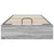 Otomanski krevet s pohranom Sivi Sonoma 203 x 90 x 25 cm