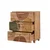 Hanah Home Komoda Leva Gravis Form 80x95x43cm Bež