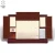 Princ Leather Stona mapa, 600×830×30mm, Braon