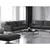 Temno siva zofa Cosmopolitan Design Vienna, 160 cm