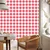 Tapeta Basic Retro Checked Coral and White 50x1000 cm