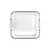 Square heat-resistant glass dish, 25 x 21 cm/2 L, Cook&Enjoy - Pyr