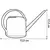 elho Zalivalka b.for soft 1,7 l - antracit