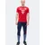 ADIDAS PERFORMANCE Dres FCB Home 26-27 bež/rdeča/temno rdeča/bela