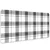 Decormat Podloga za pisalno mizo Plaid pattern 120x60 cm