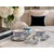 Komplet porcelanastih skodelic s sladkornico kot darilo Premium