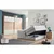 Esposa BOXSPRING POSTELJA 140 cm x 200 cm , tekstil siva