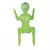 NMC To Infinity Inflatable 3-Breasted Alien Love Doll 41SFA