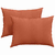 Jastučići za sofu 2 pcs Crvena narančasta 70 x 50 cm