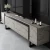Hanah Home TV Komoda Yildiz, 180x50x30 cm, Sivo-Crna