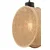 Opviq Luster Drum, 24x9cm, Bež-crni