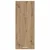 Vidaxl Viseča omarica Umetni hrast 40 x 31 x 100 cm Konstruiran les