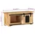 Vidaxl TV omarica 90x35x40 cm trden mangov les
