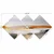 Wallity Slika 4MDF1242693958, 60x115 cm, 4 dela