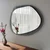 Hanah Home Ogledalo Sivo