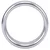 Doc Johnson Rock Solid Brushed Alloy Cockring Medium