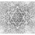Tapeta etno Mandala v črnobeli varianti - 294x270