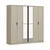 Hanah Home ormar sa ogledalom Lorin 21002, 214 cm, Beyrut