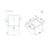 Alveus sudopera Nox 120   540 x 515 x 200 mm