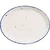 CHURCHILL Stonecast Hints Buffet Indigo Blue plitev ovalni krožnik, premer: 254 mm (12 kos)