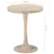 Vidaxl Stranska mizica O 60x75 cm trden mangov les