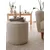 Atelier del Sofa Tabure 43x45cm, Krem