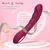 SuperLove Perfect Design G-Spot Vibrator Wine Red