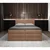 MID.YOU POSTELJA BOXSPRING 180 cm  x 200 cm , les, tekstil, leseni material terakota